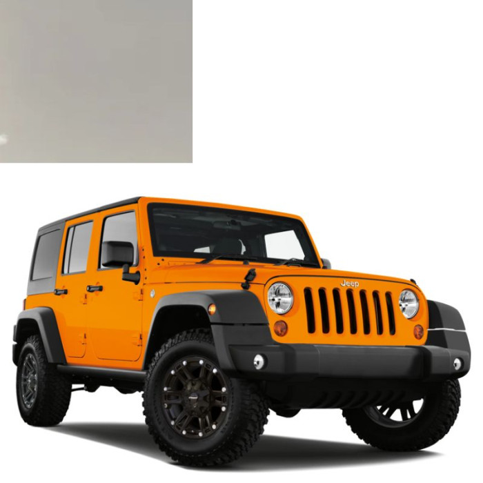 Фарба за кодом металік біла 296 WHITE для автомобілів Jeep