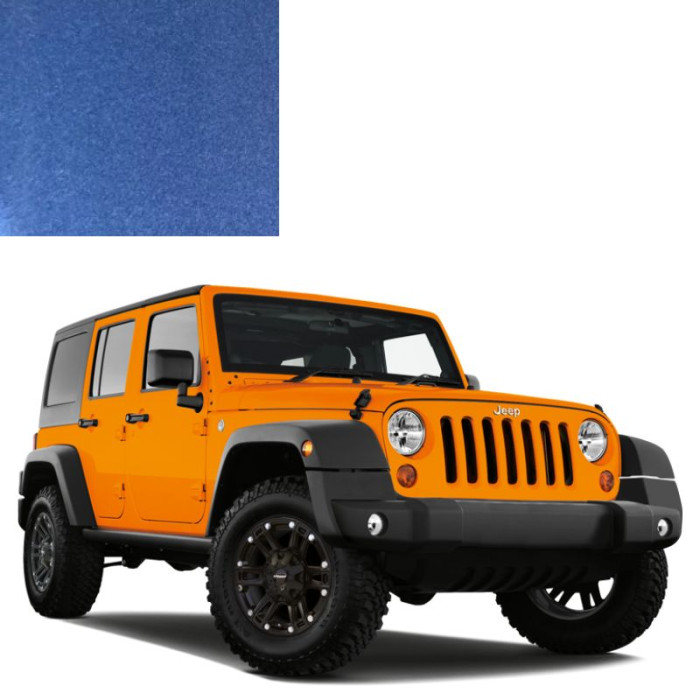 Фарба за кодом металік синя CB6 (PB6) MARINE BLUE для автомобілів Jeep