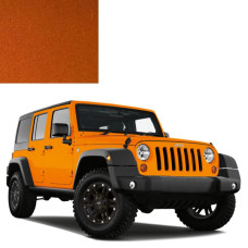 Фарба за кодом металік помаранчева CVR (PVR) COPPERHEAD ORANGE для автомобілів Jeep