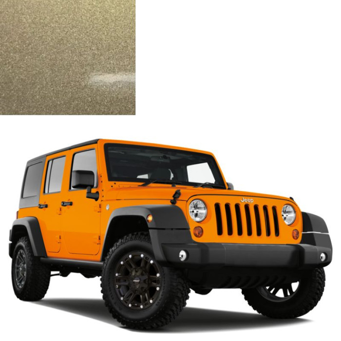 Фарба за кодом металік зелена FFG (PFG) OLIVE GREEN для автомобілів Jeep