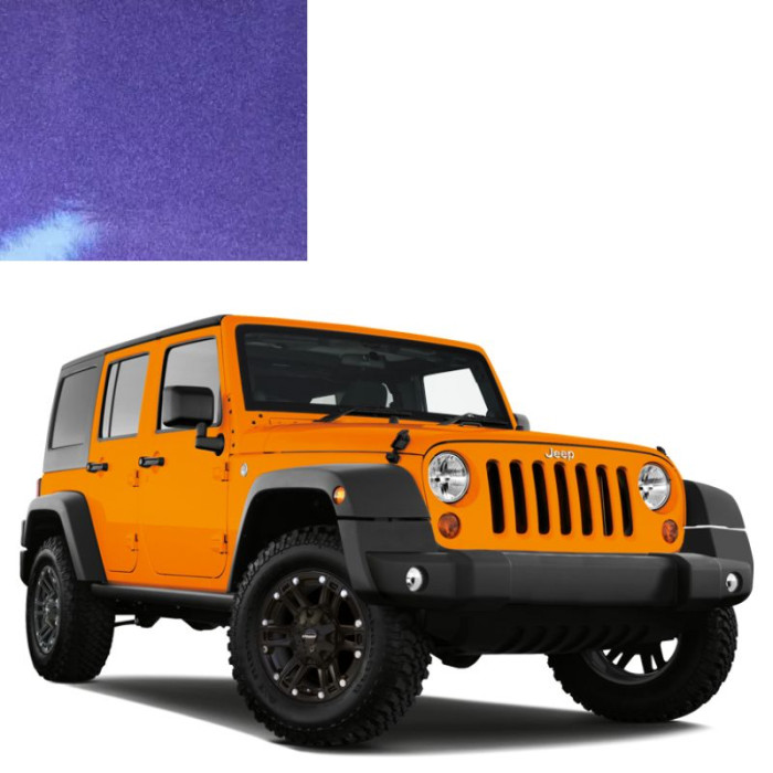 Фарба за кодом металік фіолетова FHG (PHG) PLUM CRAZY для автомобілів Jeep
