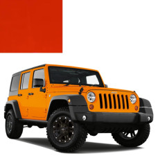 Фарба за кодом металік червона LRN (PRN) VIPER RED для автомобілів Jeep
