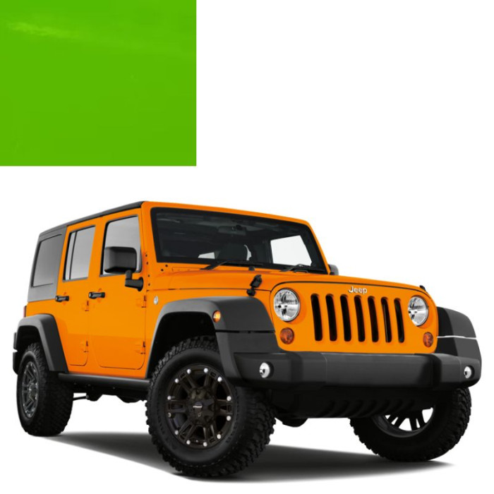 Фарба за кодом металік зелена MGM (PGM) GREEN GO для автомобілів Jeep