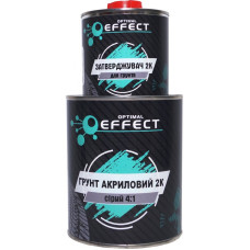 Грунт акриловий темно-сірий (0,8 л + 0,2 л) 2К 4:1 EFFECT (арт. 370120)