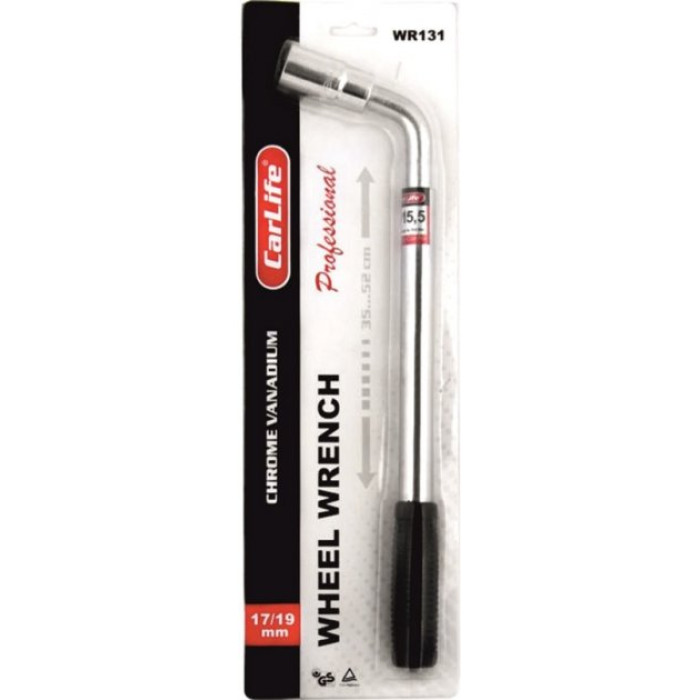 Ключ колісний телескопічний CarLife професійний 17x19мм WR131
