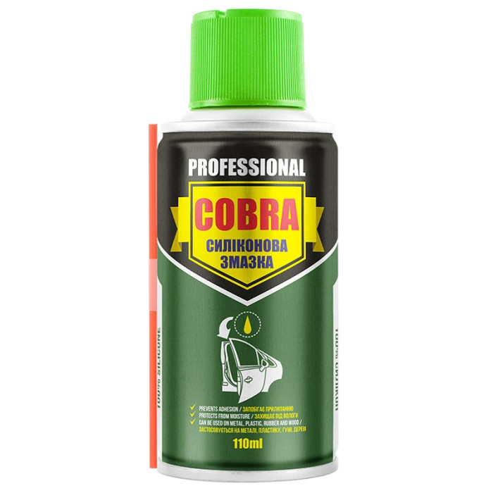Силіконове мастило NOWAX SILICONE SPRAY COBRA NX11200, 110мл