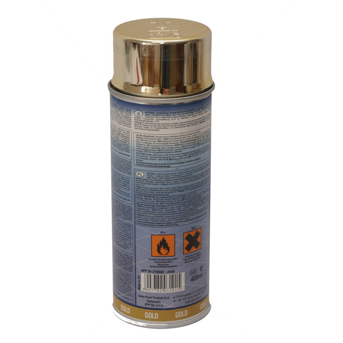 Фарба аерозольна золотий ефект APP 210502 Gold Spray