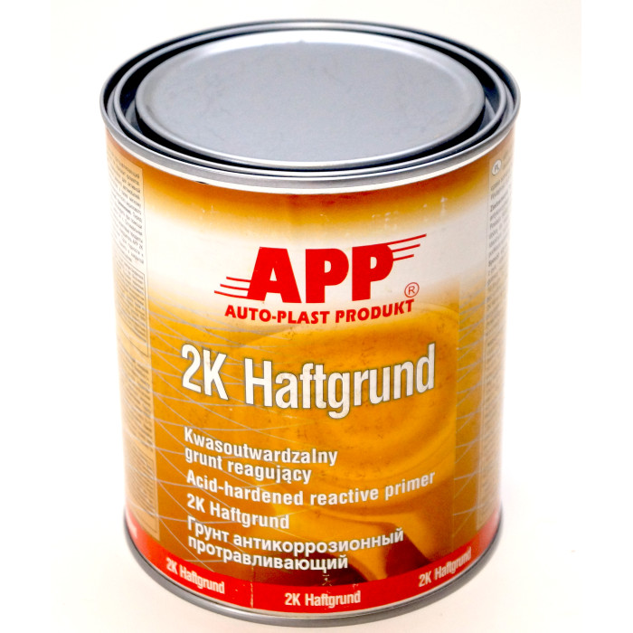 Грунт актикорозійний протруювальний APP 020610 2K Haftgrund 1л із затверджувачем APP 020620 0.5л