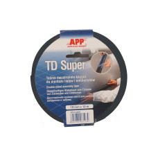 Двостороння клейка стрічка (скотч) APP синя TD Super