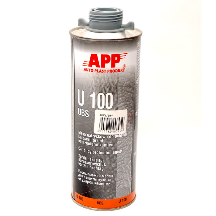 Засіб для захисту кузова APP U100, сірий 1л