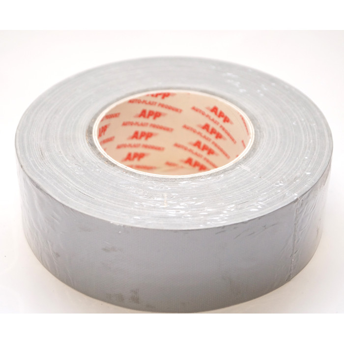 Стрічка захисна срібна 50мм х 50м APP 070250