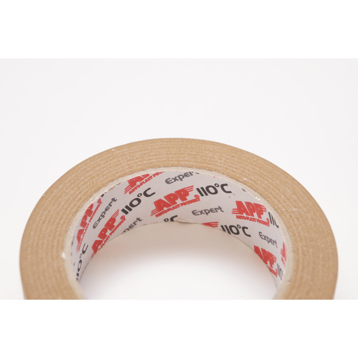 Стрічка маскувальна малярська APP коричнева