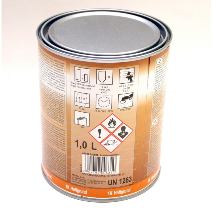 Грунт однокомпонентний антикорозійний APP 1К- Haftgrund 1,0л
