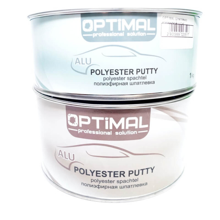 Шпаклівка з алюмінієм OPTIMAL ALU 1 кг (OPS-ALU-1000)