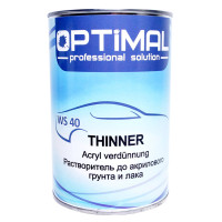 Розріджувач для акрилових ґрунтів та фарб OPTIMAL WS 40 1л
