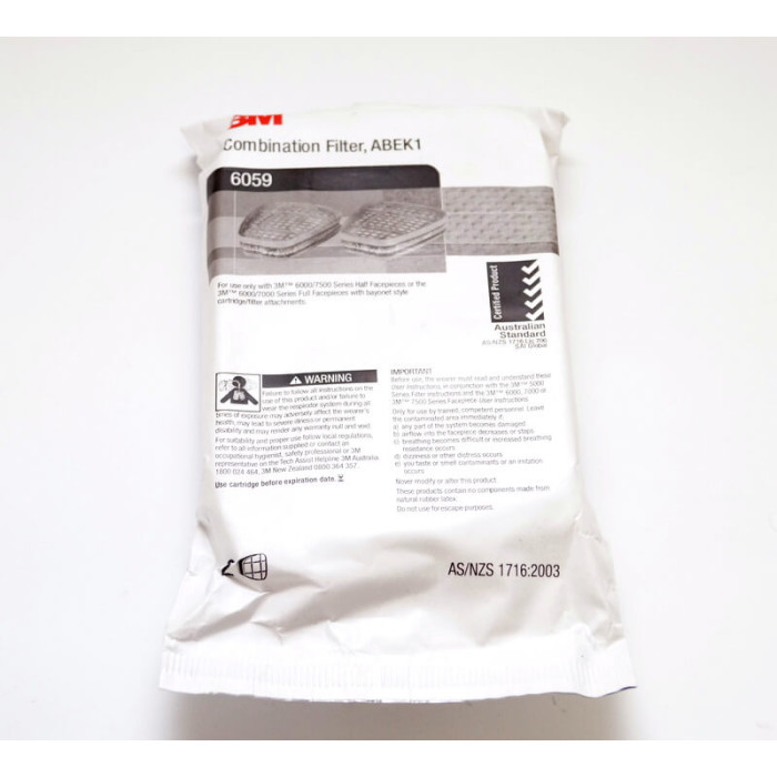 Фільтр вугільний 3M 6059, АВЕК-1