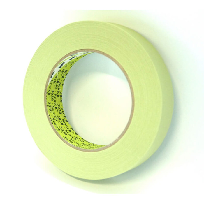 Малярна стрічка 3М 3030 водостійка, 100 градусів 25 мм*50 м (арт. 50978)