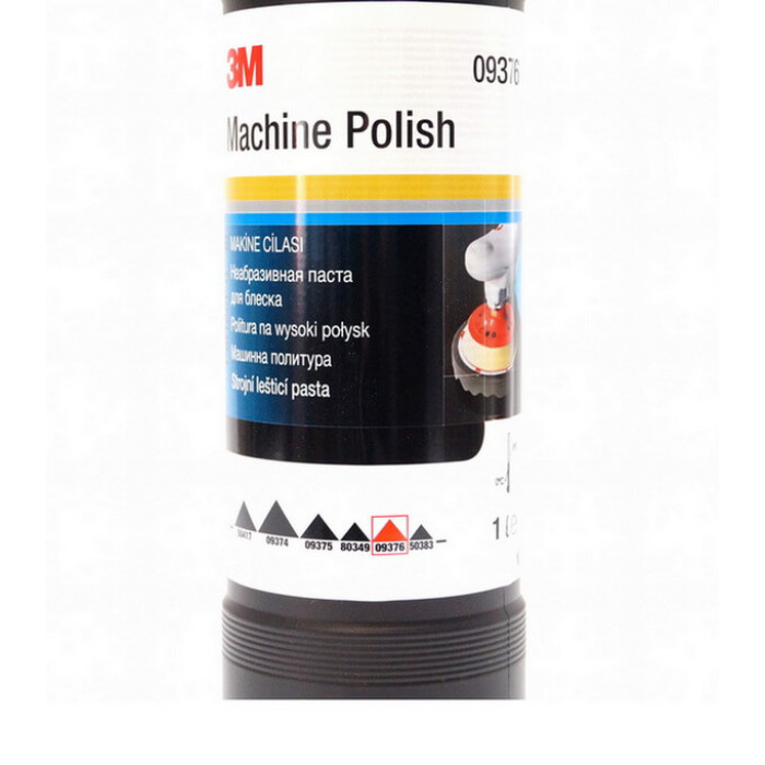 Паста полірувальна фінішна 3M 09376 Machine Polish блакитний ковпачок 1кг