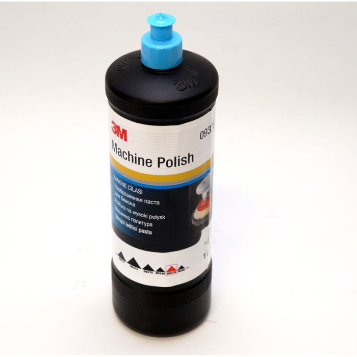 Паста полірувальна фінішна 3M 09376 Machine Polish блакитний ковпачок 1кг
