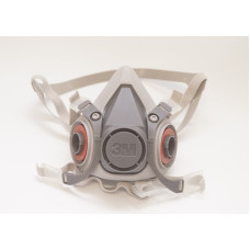 Напівмаска 3M 6200 гумова, середня М (з фільтрами)