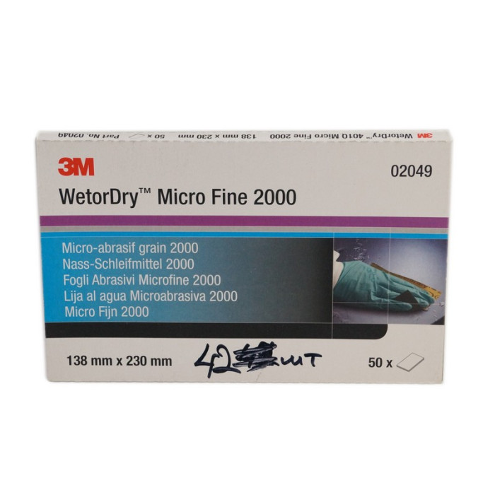 Шліфувальний лист 3M 401Q Magic 138*230 Р2000