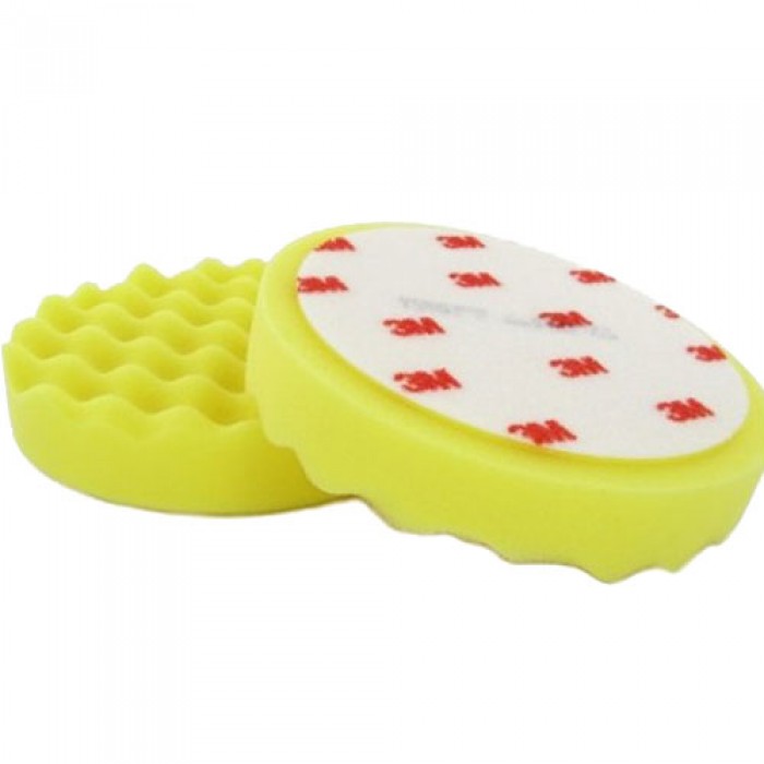 Полірувальне коло 3M 50488, жовте, на липучці d 150 мм, універсальне