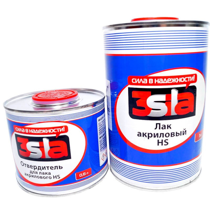 Лак HS 3SILA із затверджувачем