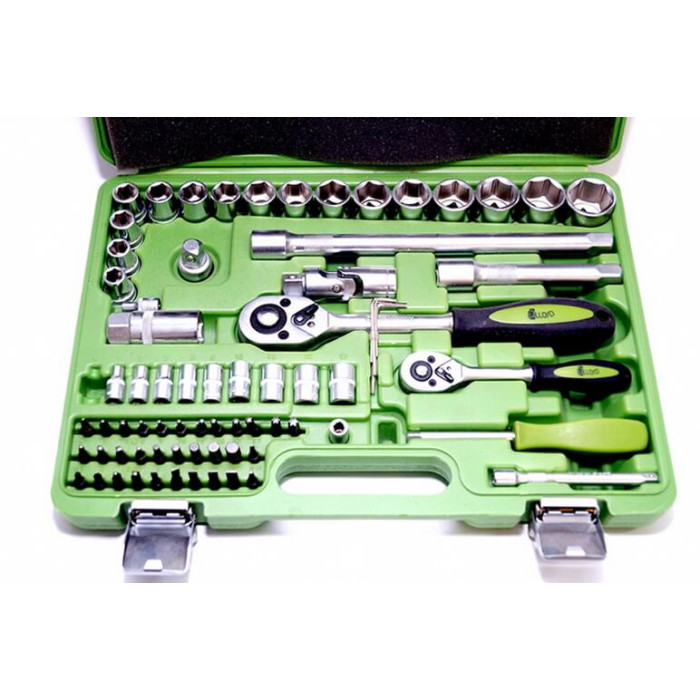 Набір інструментів 1/4 & 1/2, 72 предметів Alloid