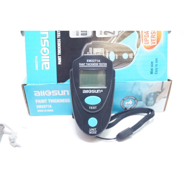 Товщиномір ЛКП фарби автомобіля EM2271A з калібрувальними пластинами