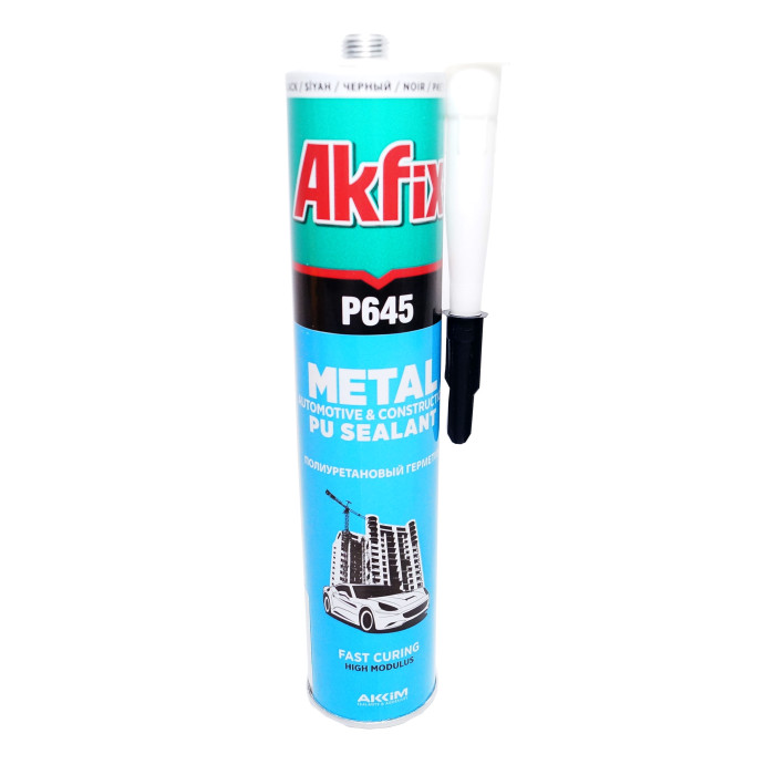 Герметик поліуретановий AKFIX PU SEALANT P645, чорний