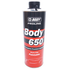 Антикорозійне покриття Body 650 (Антигравій, гравітекс, баранчик) 1кг