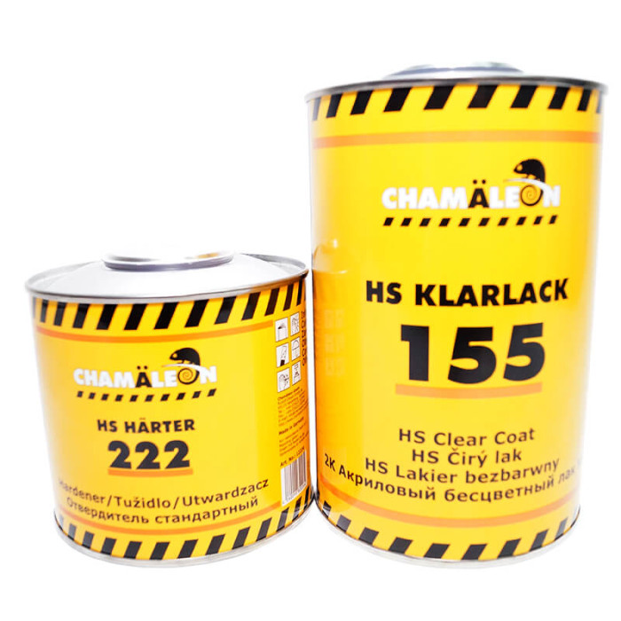Прозорий акриловий лак CHAMALEON 155 HS, 1л