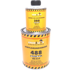 Грунт-наповнювач акриловий чорний 1л+0,2л CHAMAELEON 488 2К HS 5:1 (арт. 14882\12884)