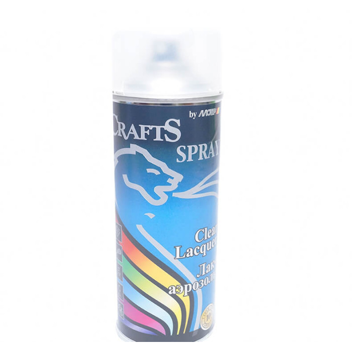 Лак алкідний в аерозолі CRAFTS