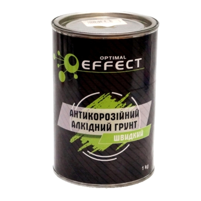 Алкідний антикорозійний ґрунт EFFECT сірий 1кг