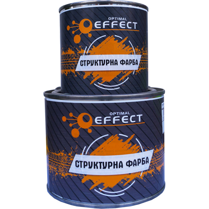 Фарба структурна для пластику (бампера) Effect, чорна