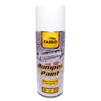Фарба бамперна структурна, сіра FARBID 400мл