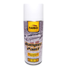 Фарба бамперна структурна, сіра FARBID 400мл