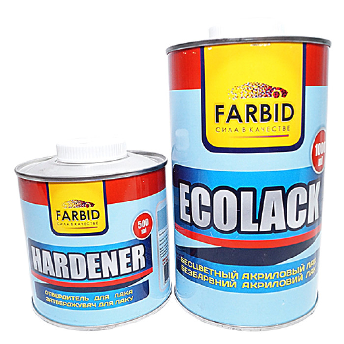 ECO LACK безбарвний акриловий лак (MS)