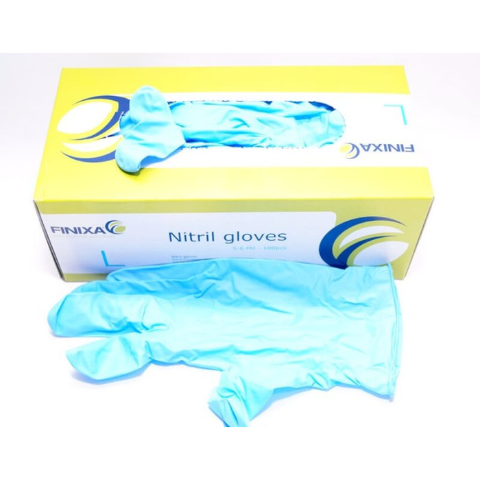 Рукавички нітрилові FINIXA GCN 09 (100 штук у коробці) ціна за пару
