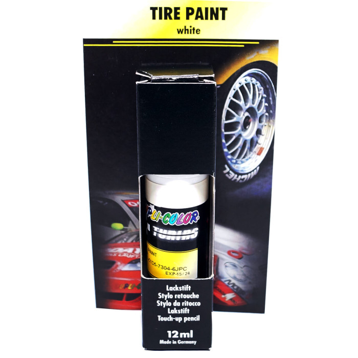 Білий олівець для маркування шин Dupli Color Tire Paint 12ml (282508)