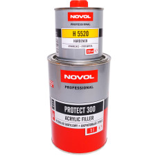 Грунт акриловий білий 1л із затверджувачем 0,25л NOVOL Protect 300 (арт.37031)