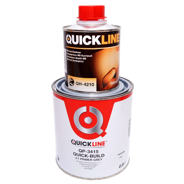 Акриловий ґрунт наповнювач QuickLine 4:1 QP-3415/3417, 800 мл (ціна без затверджувача)