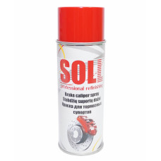 Фарба для гальмівних супортів SOLL в аерозолі червона (S700026)