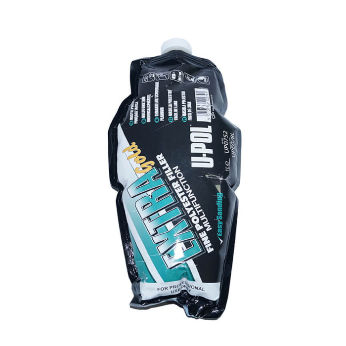 Шпаклівка U-POL EXTRA GOLD Поліефірна стандартна (1л пакет)