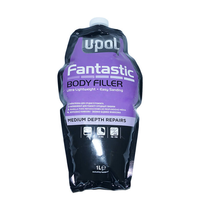 Шпаклівка U-POL FANTASTIC полегшена універсальна (1л пакет)