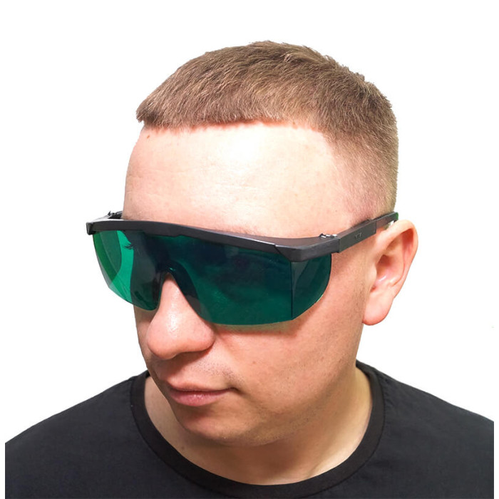 Захисні зелені окуляри Vita ZO-0045